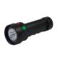 3.7V IPX5 High Power LED Torch Light Rechargeable Red Green For Railway