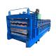 Chain Drive Roof Tile Roll Forming Machine 0.3-0.8mm Thickness Cutting Tolerance ±2mm