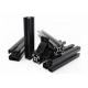 Black Anodized 6063 Aluminium Extrusion Frame System T Shaped Aluminium Profile