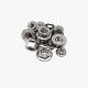 DIN6923 Hex flange nuts lock nuts serrated Hexagon Nuts With Flange sus304 stainless stee
