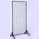 Netting Frame H90cm x L90cm Display Racks Vertical iron net rack floor mobile mesh supermarket wire grid net rack