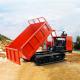 High Performance 5 Ton Crawler Dumper Truck With Rubber Tracks