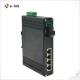 E-link Industrial 5-Port 10/100/1000T + 2-Port SFP PoE Switch w/ 95W Passthrough