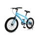 Single Color Kids 20 Inch Mountain Bike / Student Mountain Bike With Plastic Pedal