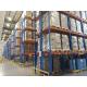 Warehouse Heavy Duty Storage Pallet Rack Simple Structure Customized