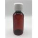 Light Resistant PET Brown Spray Bottle , 120ml Plastic Bottle For Medicine Lightweight