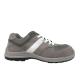 Grey Soft Cow Suede Decent Mens Dress Safety Shoes Non slip For Oily Workplace