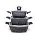 Recyclable Kitchen Cooking 3.0mm Non Stick Soup Pot