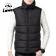 Casual Winter Warm Stand Collar Utility Fitted Cotton Utility Zip Up Cargo Weighted Heating Quilted Men's Vests