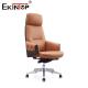 Unwind In Elegance Executive PU Leather Office Chair With Quiet PU Wheels