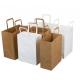 Biodegradable Folding Paper Packaging 300um Kraft Paper Shopping Bag