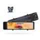 OEM ODM 2K HD DVR 10.88inch Front And Rear Dash Camera Bluetooth