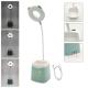 Rechargeable Mini Table Lamp Children Night Light With Mini Storage And Phone Holder