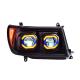 Modified LED Lens Daytime Running Light Headlight Assembly for Toyota Land Cruiser LC100