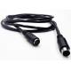 Customized Male To Female S Video Cable For Backup Camera OD 5.0mm