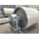 Ceramic Lagging Conveyor Bend Pulley 200mm Length With Self Aligning Bearing