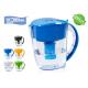 Antioxidant High PH Alkaline Water Filter Jug , Plastic Wellblue Water Pitcher