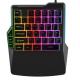 Ergonomic Design Wired Computer Keyboard 19-key Rollover Macro Function Iron Plate Counterweight Supports Monochrome / colorful Backlight