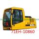 71EH-10860 HYUNDAI Front Glass Down Position B Excavator Cab Window Tempered