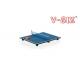 Low Cost Kids Table Tennis Table W 525 X L680 X H60 Mm Green Color Europe / USA Standard