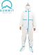 Reinforced Seam Medical Protective Coverall With Elastic Cuff
