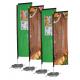 Polyester Outdoor Promotional Flag Banner