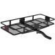 500lbs Basket Hitch Cargo Carrier Metal Fabrication Parts Black Steel XL 60x24 Inch
