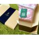 Home Textile Set Custom Printed Paper Boxes / Packaging Design Box