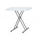 Light Weight 49.5cm Width 75.5cm Length Fold Up Garden Table Portable