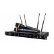 MLF-10600/ HIGH QUALITY  TRUE DIVERSITY UHF wireless microphone system with IR selectable frequency/SHURE STYLE/analogue