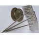 2X 2 Perforated Base Insulation Fastener Pins Galvanized Steel Or Stainless Steel