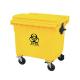 1100L medical waste bin/medical waste trolley/spill control bin