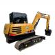 Sany SY60C Pro Used Sany Excavator Hydraulic 5735mm Max Deep Digging Excavator