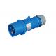 IP44 Rain Resistant IEC 60309 Plug , Dust Prevent Industrial Electrical Plugs