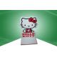 Corrugated Cardboard Standees , Cardboard Display for Hello Kitty Toys