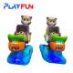 High Quality Indoor Sport Amusement Kids Happy Rocking Swing Car Coin Operated Game Machine Kids Rides Game Seesaw Game