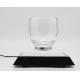 magnetic floating levitation X bottom glass coffee cup drinkware display racks