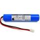 Lifepo4 Lithium Emergency Exit Light Batteries 18650 6.4V 3000mAh