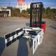 1500kg Load Capacity 3000mm Raised Height Electric Clamp Stacker With Bale Clamps