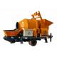 Hydraulic Concrete Mixer Pump / Cement Pumping Machine 40m3 Mobile Self Loading Type
