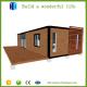 prefabricated expandable 40ft steel container van house luxury for sale philippines price