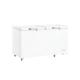 528L Commercial And Home Wholesale Top Open Double Solid Door Chest Freezer,