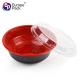 New products high quality 700ml disposable donburi plastic bowl with lids