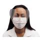 Fluid Resistant Medical Face Mask Single Use , Surgical Mask With Face Shield
