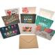 Happy Birthday Paper Greeting Card Envelope Sets Recyclable With Offset Printing