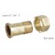 TLY-1019 1/2-2 MF brass water meter connector NPT copper fittng water oil gas connection matel plumping joint