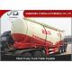 Powder material dry silo bulk cement tank trailer 45CBM bulker tanker semi trailer