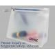 Fashion Travelling Heat-Sealed Clear EVA Cosmetic Bag With Yellow Snap Button
