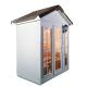 6 Person Steam Outdoor Dry Sauna Room With 9KW Stove