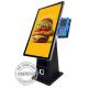 15.6 Inch 1080P 400nits Capacitive Touch Screen Self Service Payment Kiosk On Table Apple VAS